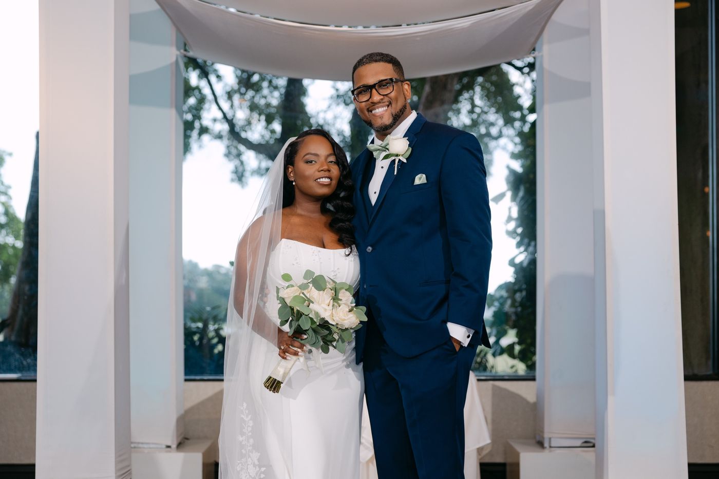 Bride and groom by Refined Faces