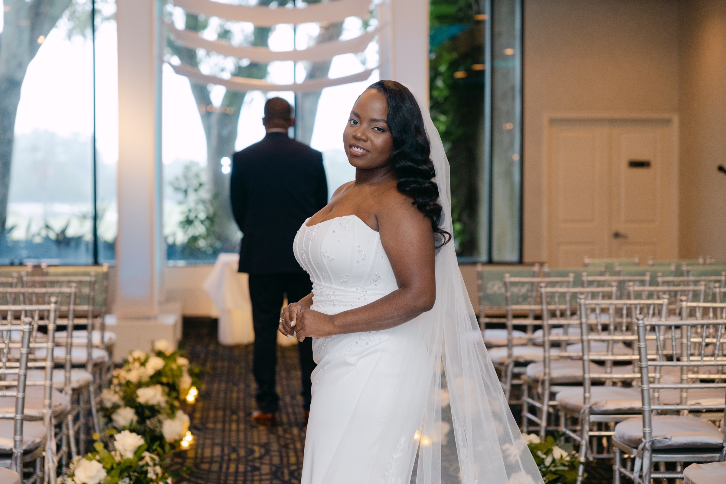 Bride and groom by Refined Faces